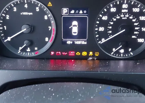 2017 Hyundai Sonata Sport z USA, uszkodzony, nr VIN 5NPE34AF2HH585010